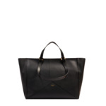 Enveloppe De Lancel - Sac Cabas Zippe L - Noir
