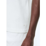 T-shirt Ringer côtelé en coton