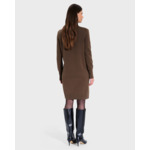 Robe Ruriel Kaki en Laine