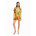 SWIM TOP TROPICAL PARTY