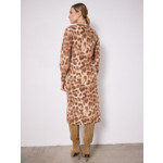 Robe cachemire Loanne LEOPARD