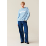 Sweatshirt ample imprimé Claudie