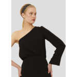 Robe Richie-Noir en Polyester