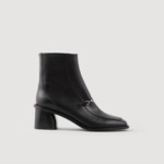 Bottines en cuir