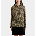 Chemise En Soie Léopard
