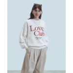 Sweatshirt Col Rond Love Club