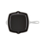 Skillet gril carré 26cm en fonte émaillée vapeur