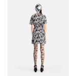 Robe Portefeuille Courte Imprimée Femme