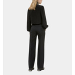 Pantalon Droit Noir Femme