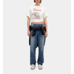 T-Shirt Manches Courtes Avec Print Aigle Femme