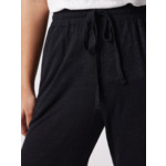 Pantalon lin Satine NOIR