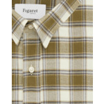 Chemise Auguste à carreaux kaki