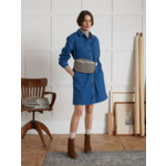 ROBE CHEMISE DENIM