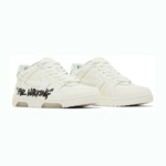 Off-White Out Of Office OOO  Low Tops For Walking White Black