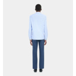 Chemise Formelle À Rayures Blanche Homme