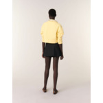 Jupe courte plissée