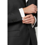 Veste Anthracite En Laine Super 130