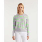 Pull Col Rond Oversize Future All-Over