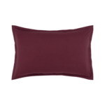 Desforges - Taie d'oreiller en percale de coton vert, Alcove