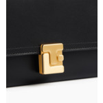 Grand portefeuille Rose en cuir lisse