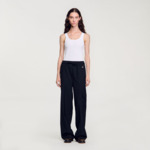 Pantalon taille élastiquée