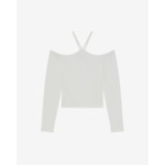 T-Shirt Raccourci À Découpe Grenade