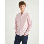 Chemise Carl rayée rose