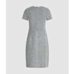 KNIT BOUCLE MINI DRESS