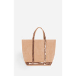 Cabas M En Lin En Viscose Et Polyester