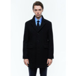 Manteau en laine et cachemire