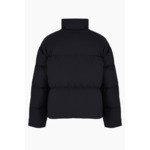 Giacca piumino-navy block col