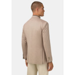 Veste B Jersey Pied-De-Poule En Coton Mélangé