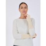 Mitaine cachemire BEIGE CHINE