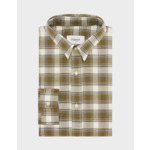 Chemise Auguste à carreaux kaki