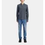 Polo Gris En Coton Homme
