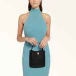 DANAE MINI BUCKET BAG - SAFFIANO