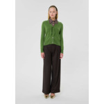 Gilet Germain-Cactus en Laine Mercerisée