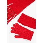 GANTS/ECHARPE BOX PLAIN COLOR