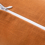 Desforges - Housse de coussin en coton orange, Seventies