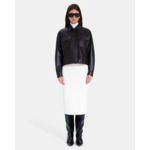 Veste Melania Chocolat en cuir