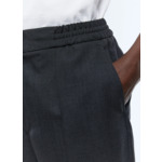 Pantalon élastiqué laine certifiée