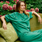 Laurence Tavernier - Pyjama en satin, Hawai