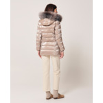 Doudoune Dalya Marron glacé en Polyamide