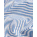 Chemise classique infroissable rayée bleue