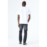 Men Jeans Russo Tapered fit Black