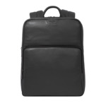 COME DE LANCEL - SAC A DOS EXTENSIBLE ZIPPE 14’ - Noir