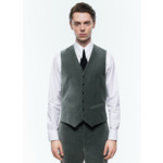 Gilet de costume en velours
