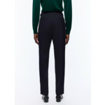 Pantalon ajusté en serge de laine