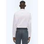 Chemise à col droit en coton