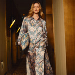 Laurence Tavernier - Robe De Chambre en satin de soie, Dandy